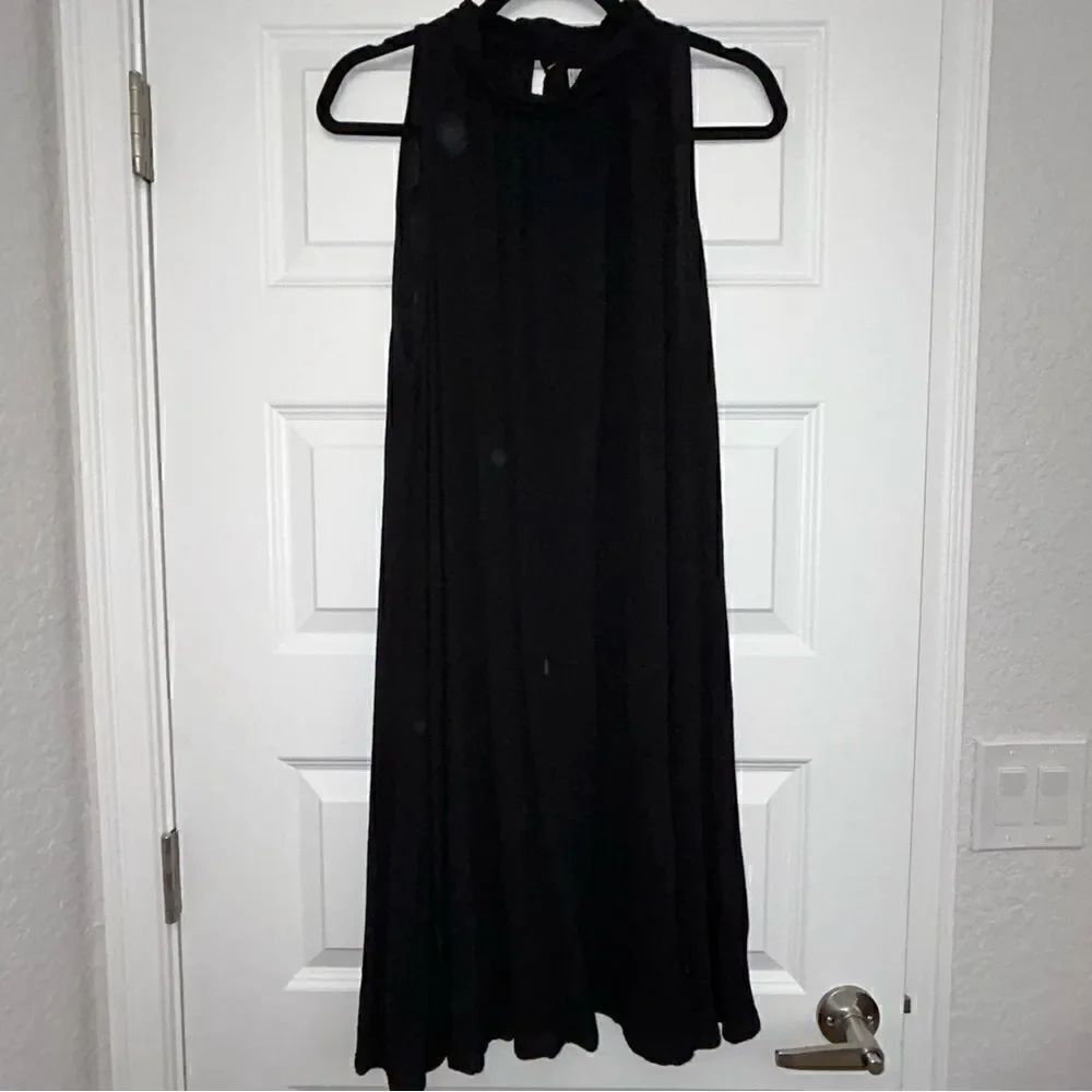 Allen Allen Sleeveless A-Line Tunic Swing Dress